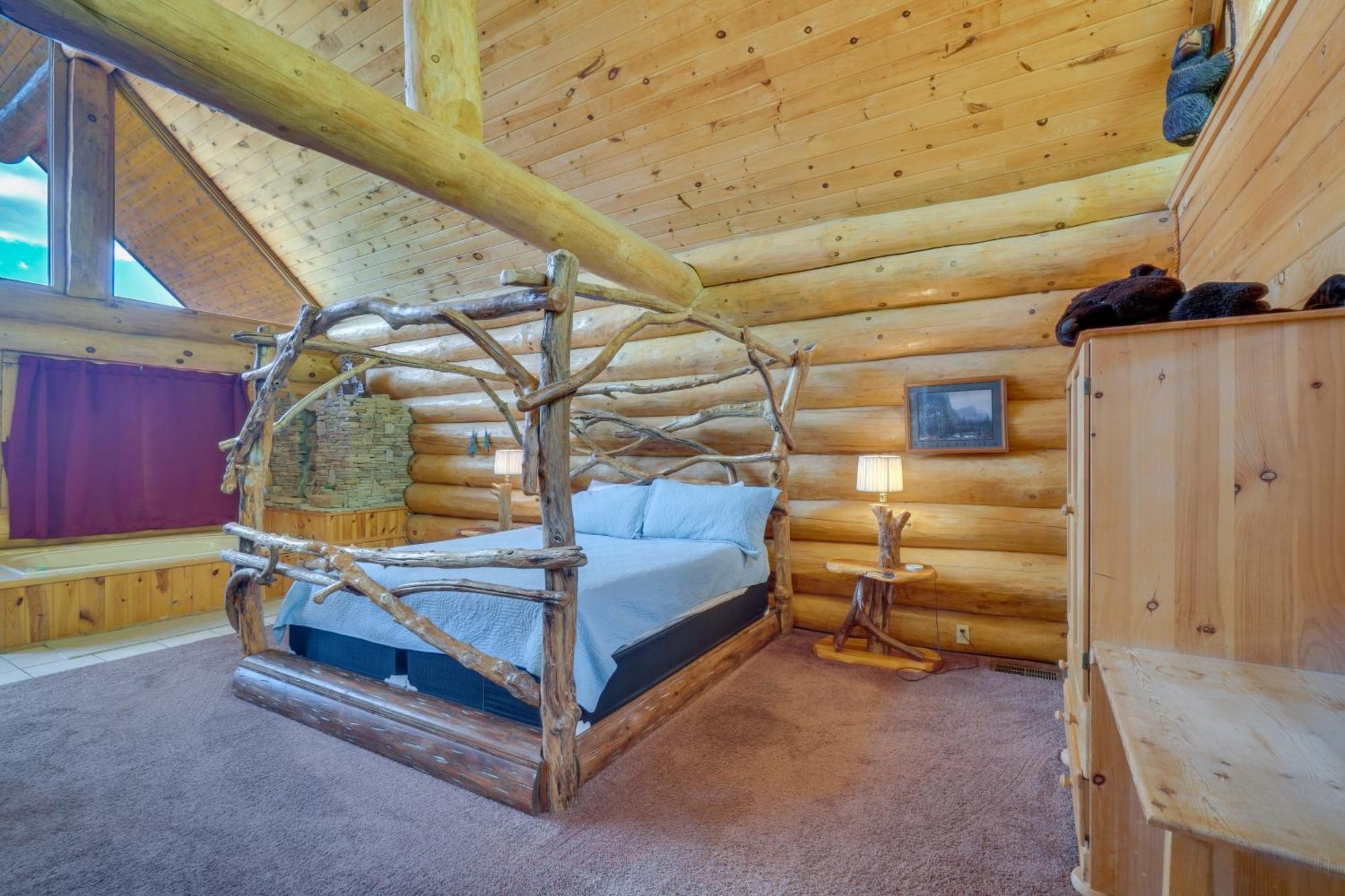 Gatlinburg Cabin With Hot Tub About 11 Miles To Downtown Экстерьер фото